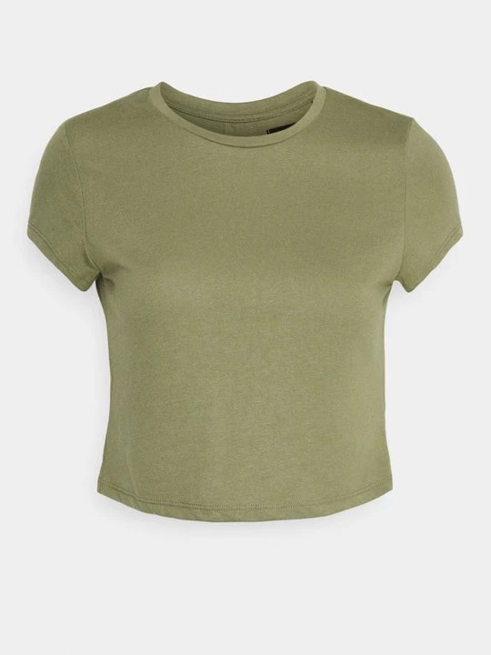 Foto van product T-shirt print Even&Odd Active By Zalando kaki
