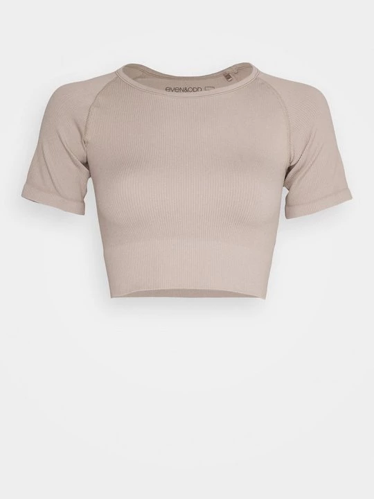 Foto van product T-shirt print Even&Odd Active By Zalando taupe