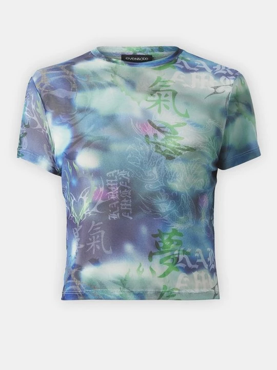 Foto van product T-shirt print Even&Odd By Zalando blauw