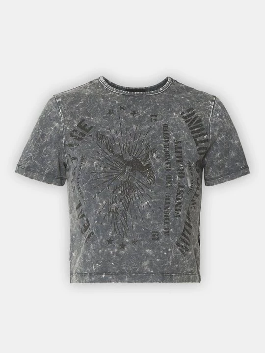 Foto van product T-shirt print Even&Odd By Zalando grijs