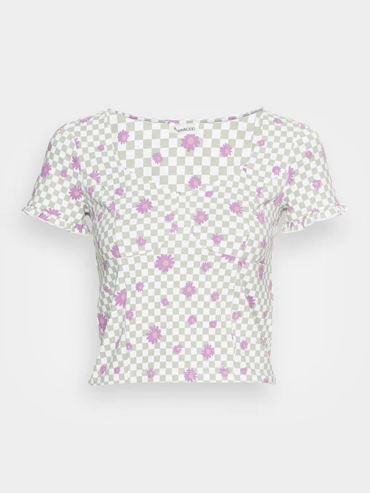 Foto van product T-shirt print Even&Odd By Zalando wit