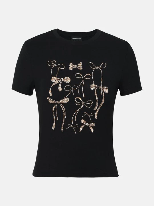 Foto van product T-shirt print Even&Odd By Zalando zwart