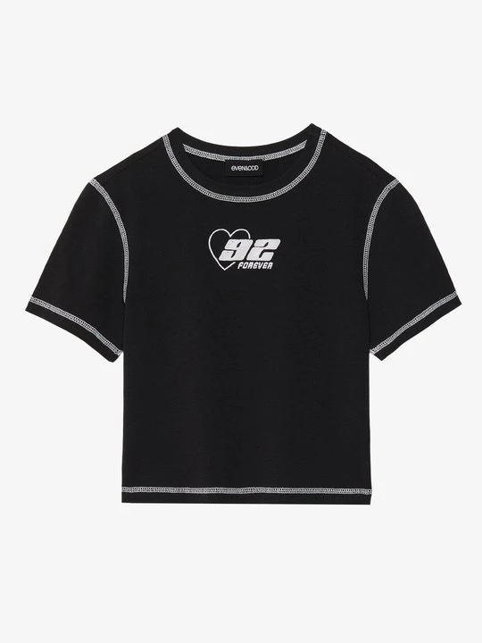 Foto van product T-shirt print Even&Odd By Zalando zwart