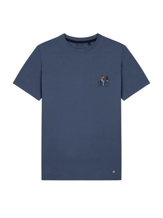 Foto van product T-shirt print Faguo blauw