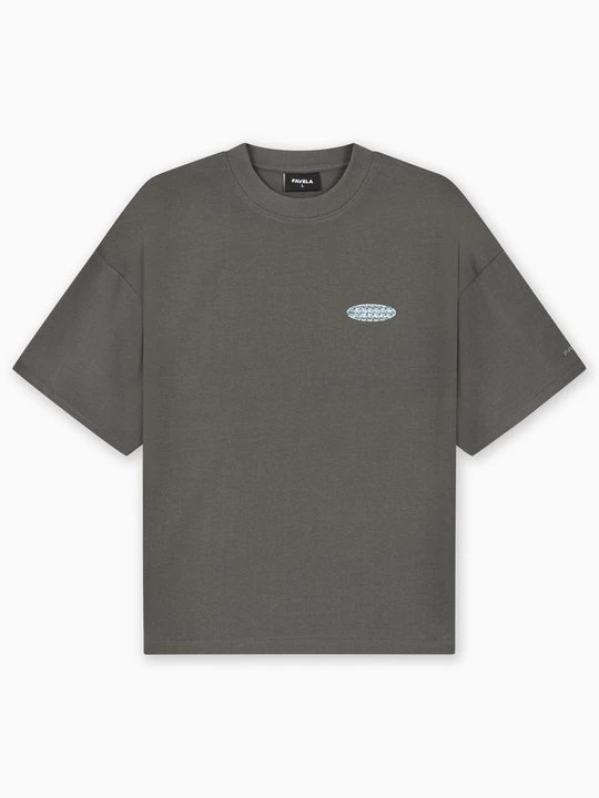 Foto van product T-shirt print FAVELA crème