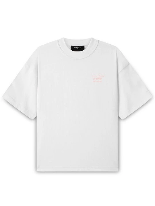 Foto van product T-shirt print FAVELA crème