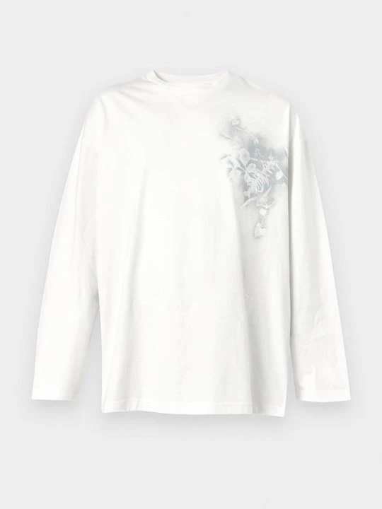 Foto van product T-shirt print Feng Chen Wang wit