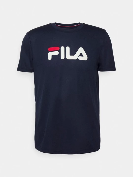 Foto van product T-shirt print Fila donkerblauw