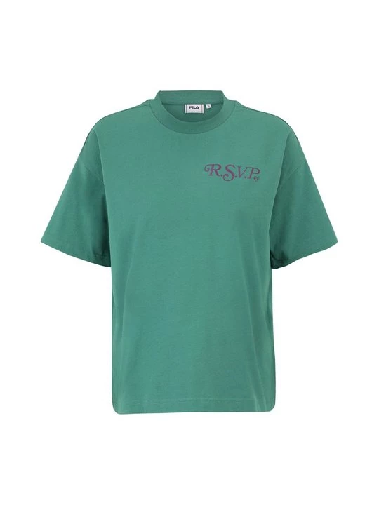 Foto van product T-shirt print Fila groen