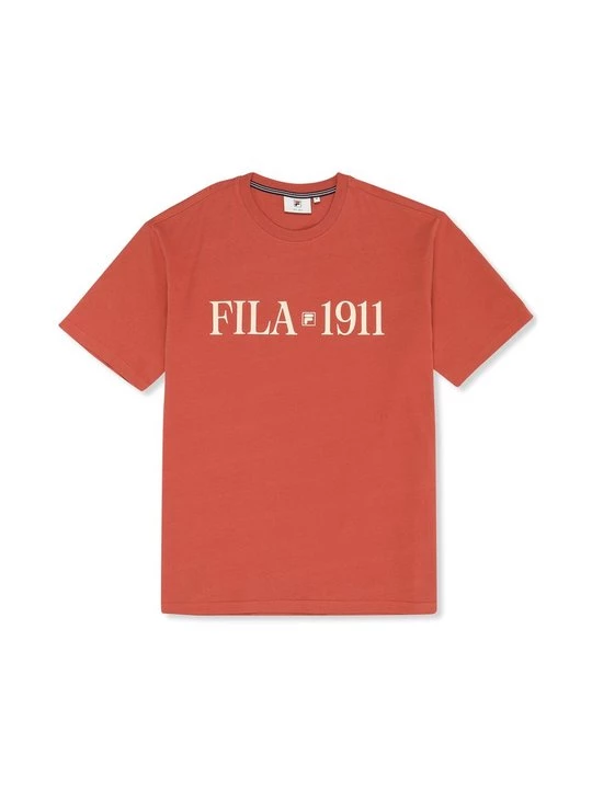 Foto van product T-shirt print Fila rood