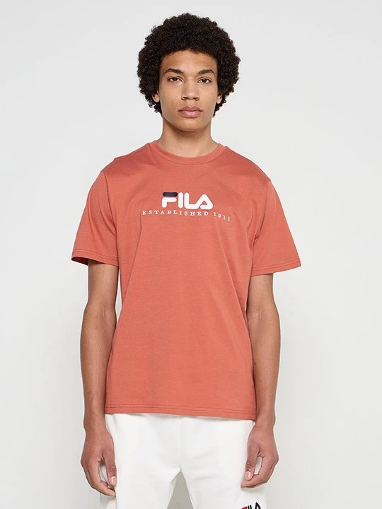 Foto van product T-shirt print Fila rood