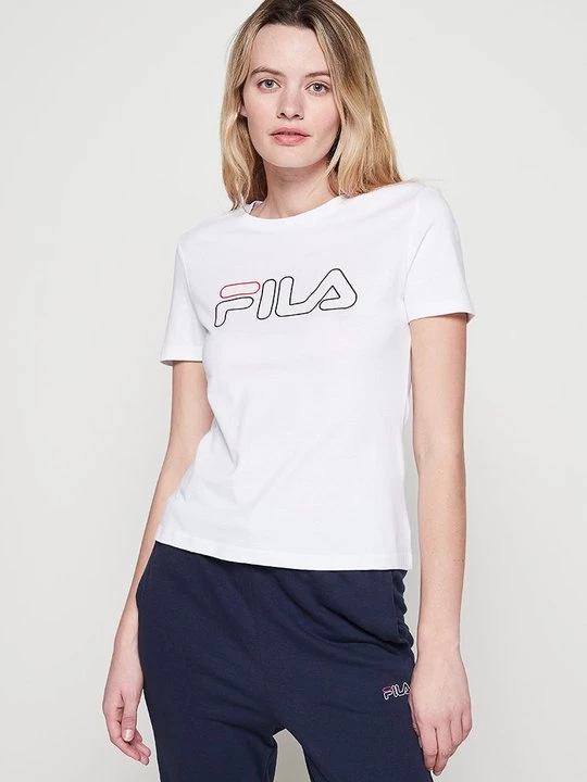 Foto van product T-shirt print Fila wit