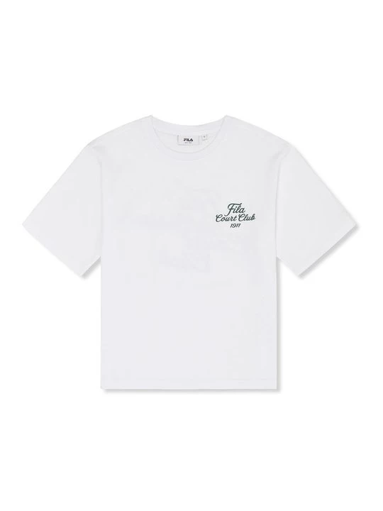 Foto van product T-shirt print Fila wit