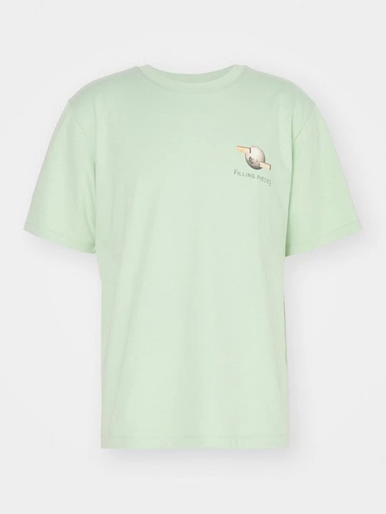 Foto van product T-shirt print Filling Pieces groen