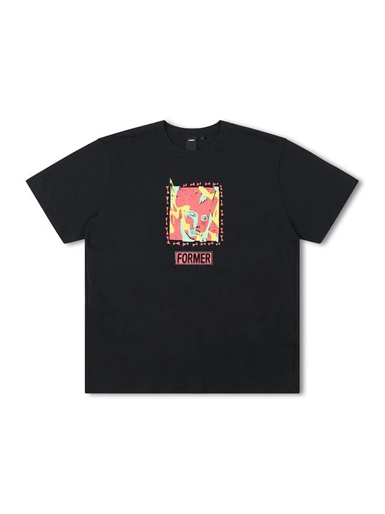Foto van product T-shirt print Former zwart