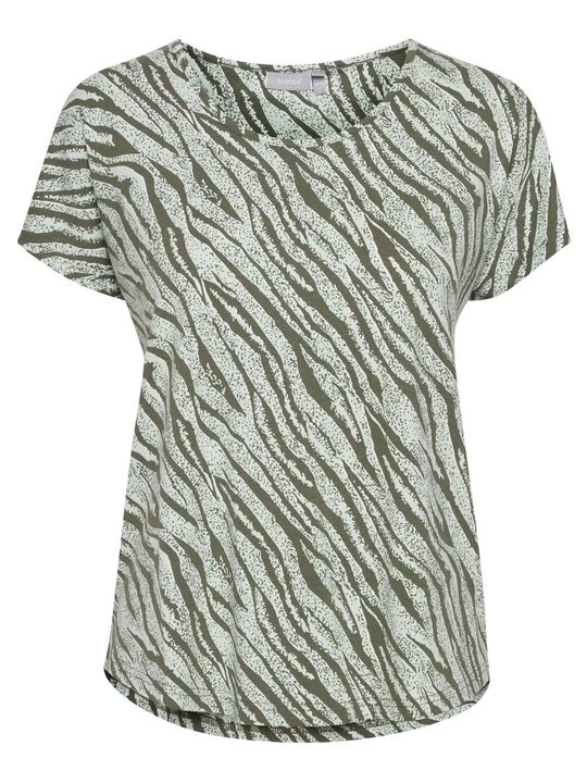 Foto van product T-shirt print Fransa blauw