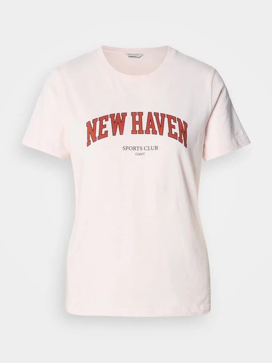 Foto van product T-shirt print Gant roze