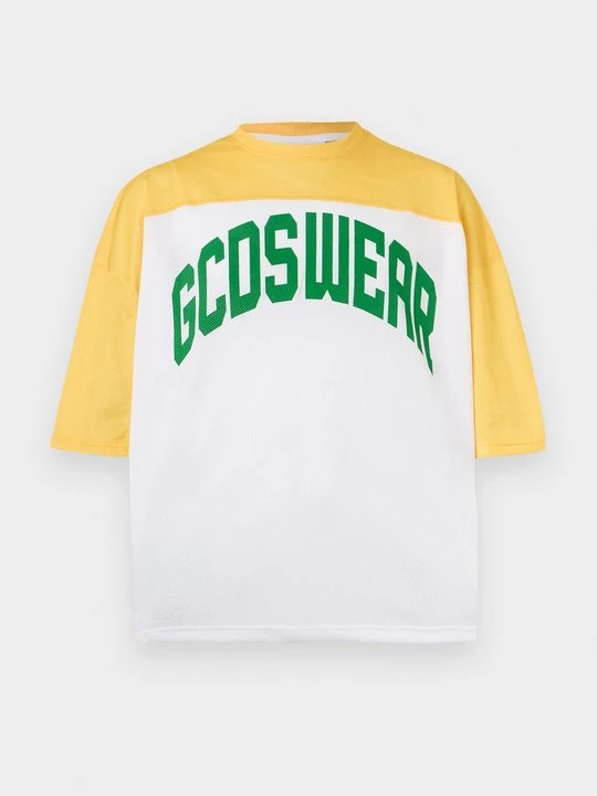 Foto van product T-shirt print GCDS geel