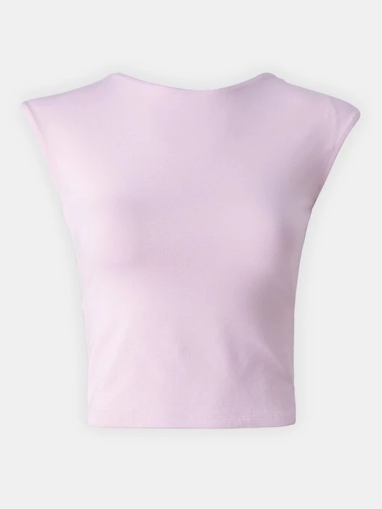 Foto van product T-shirt print Gina Tricot roze