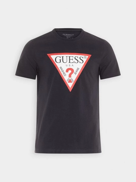 Foto van product T-shirt print Guess donkerblauw