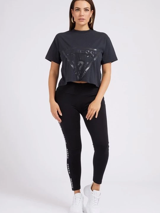 Foto van product T-shirt print Guess donkergrijs