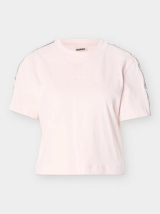 Foto van product T-shirt print Guess donkerroze