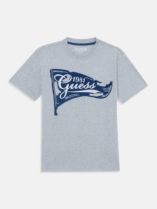 Foto van product T-shirt print Guess grijs