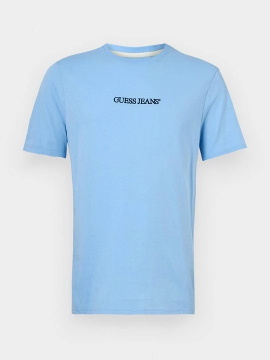 Foto van product T-shirt print Guess lichtblauw