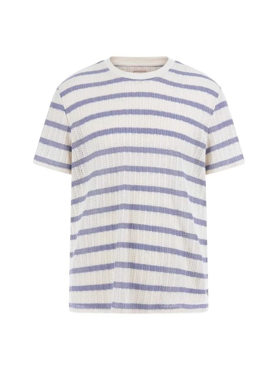 Foto van product T-shirt print Guess lichtblauw