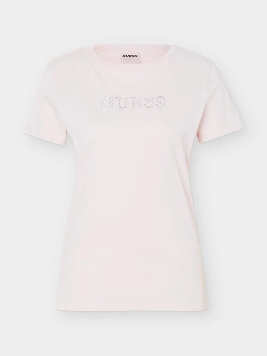 Foto van product T-shirt print Guess roze