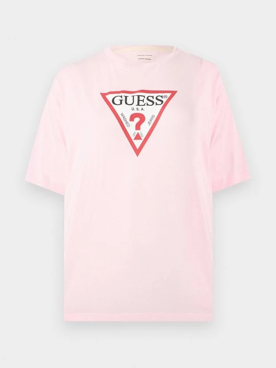 Foto van product T-shirt print Guess roze