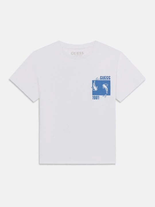 Foto van product T-shirt print Guess wit