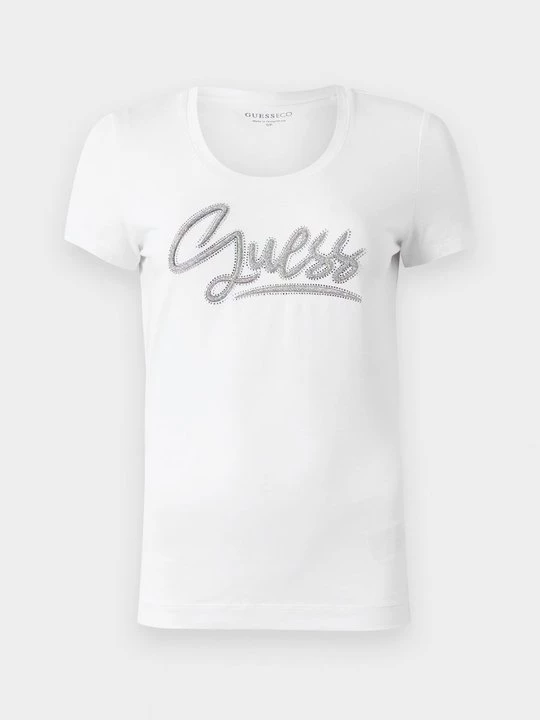 Foto van product T-shirt print Guess wit