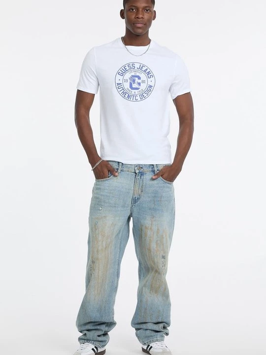 Foto van product T-shirt print Guess wit