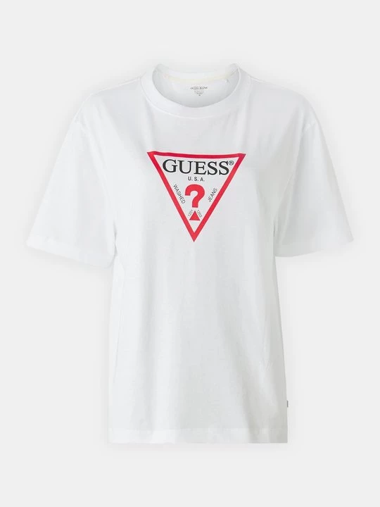 Foto van product T-shirt print Guess wit