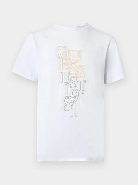 Foto van product T-shirt print Guess wit