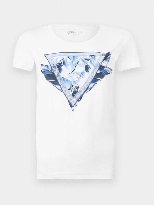 Foto van product T-shirt print Guess wit