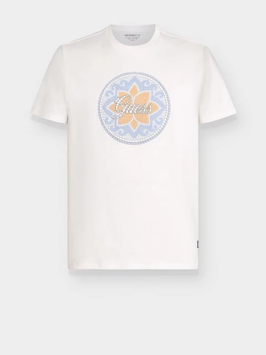 Foto van product T-shirt print Guess wit