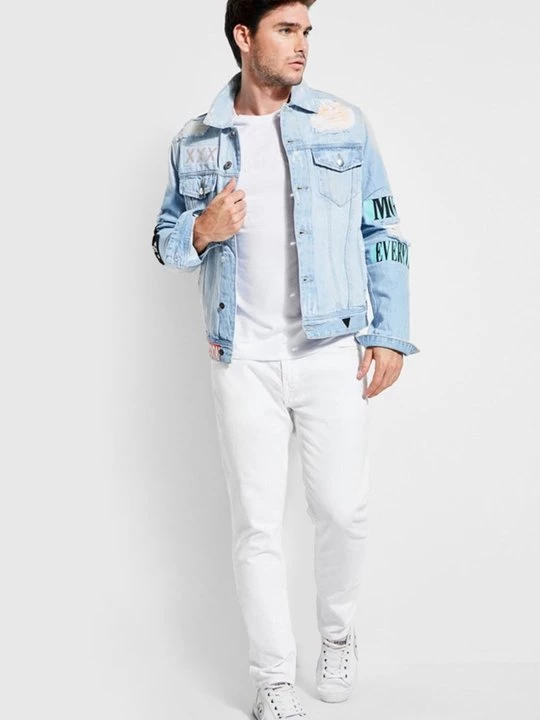 Foto van product T-shirt print Guess wit