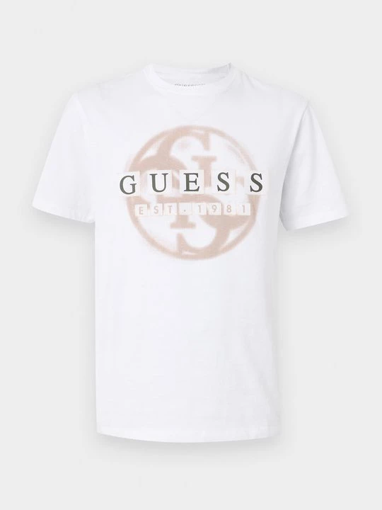 Foto van product T-shirt print Guess wit