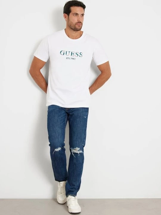 Foto van product T-shirt print Guess wit