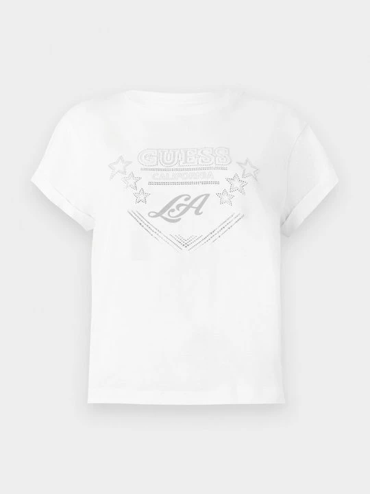 Foto van product T-shirt print Guess wit
