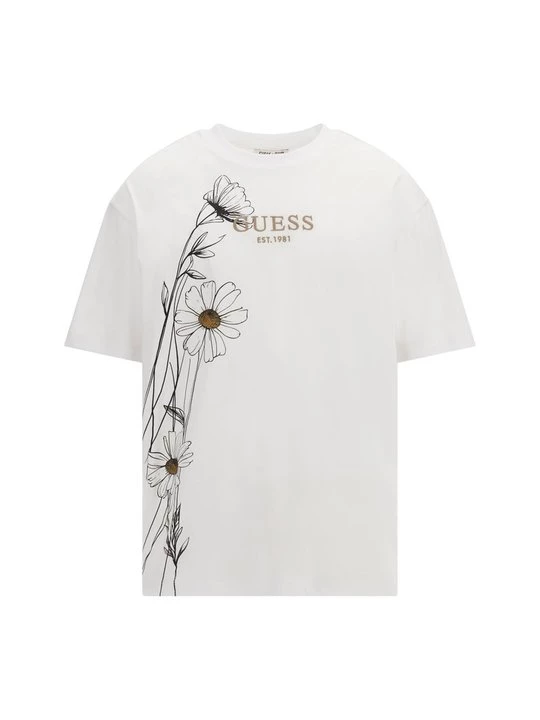 Foto van product T-shirt print Guess wit