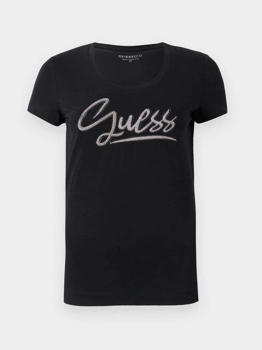 Foto van product T-shirt print Guess zwart