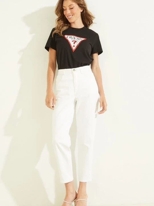 Foto van product T-shirt print Guess zwart