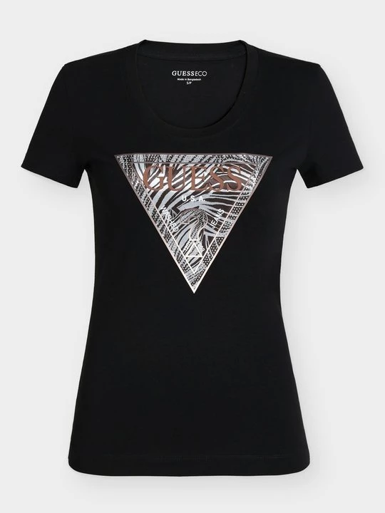 Foto van product T-shirt print Guess zwart
