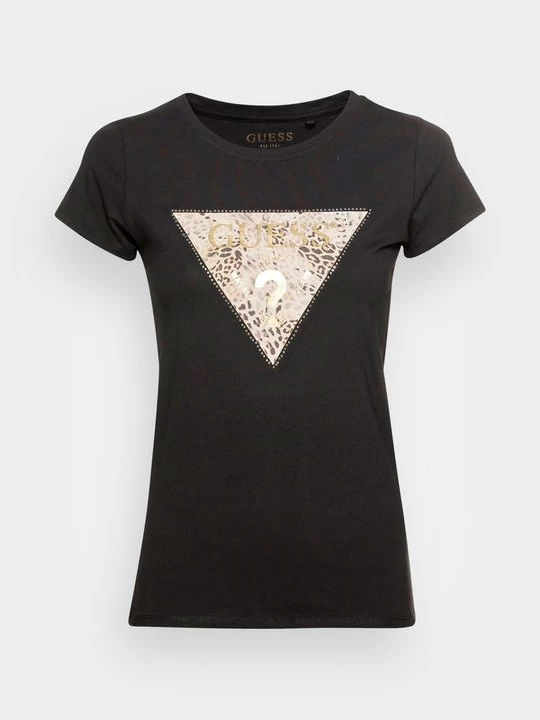 Foto van product T-shirt print Guess zwart