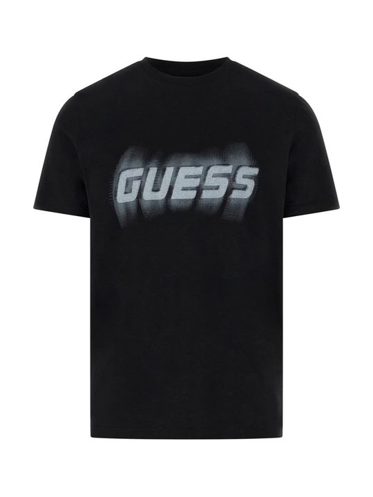 Foto van product T-shirt print Guess zwart