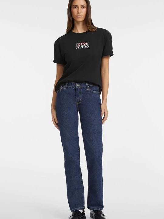 Foto van product T-shirt print Guess zwart