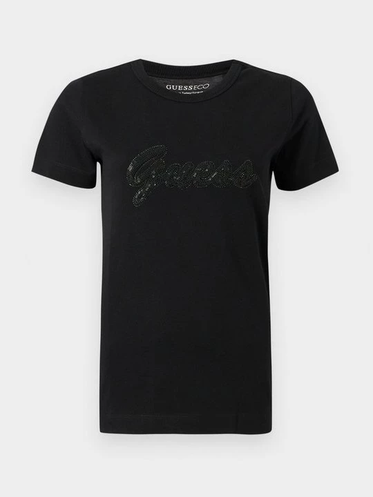 Foto van product T-shirt print Guess zwart